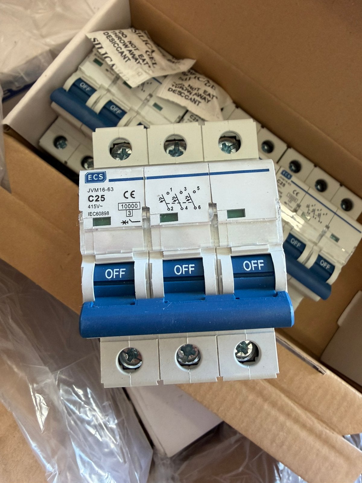 Partij ECS installatieautomaten / groepsschakelaar - nieuw, Ophalen of Verzenden, Zo goed als nieuw, Overige typen