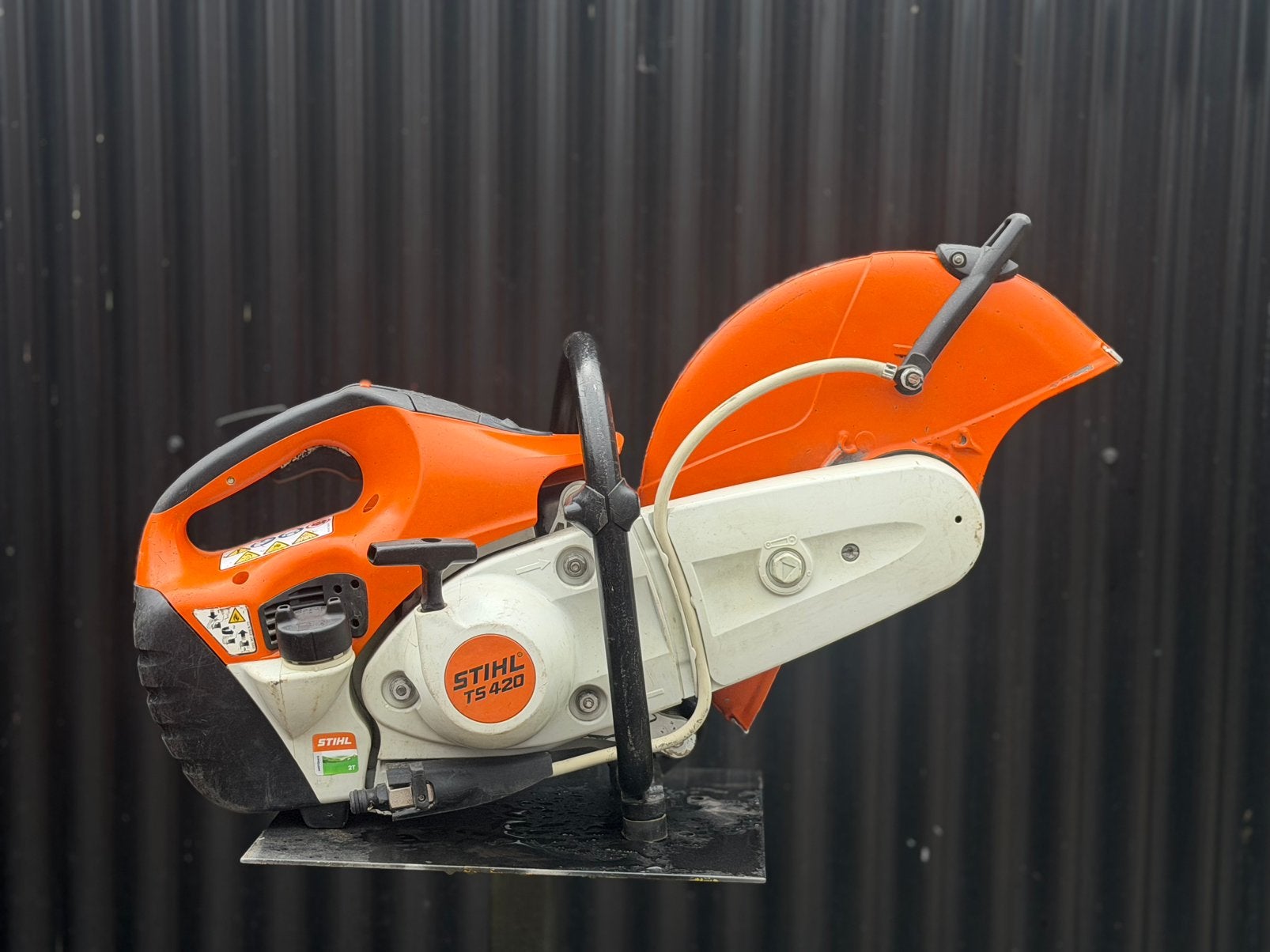 Stihl TS 420 Bandenzaag 350mm Doorslijper Betonzaag TS 500I, Ophalen, Stihl, Gebruikt, 70 mm of meer