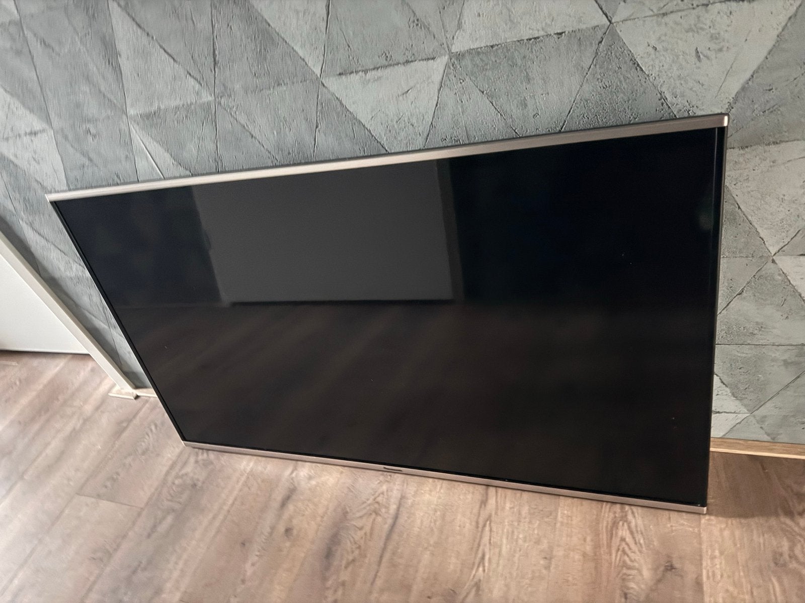 Panasonic 55 inch TV met 2 afstandsbedieningen en standaard, Ophalen, Gebruikt, Panasonic, 50 Hz