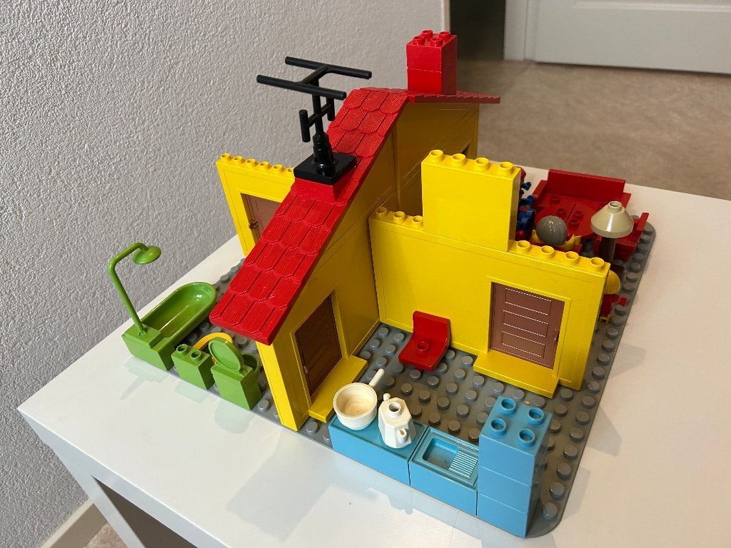 lego Duplo set Playhouse 2770 vintage jaar 1986 (07), Ophalen, Compleet, Zo goed als nieuw, Duplo