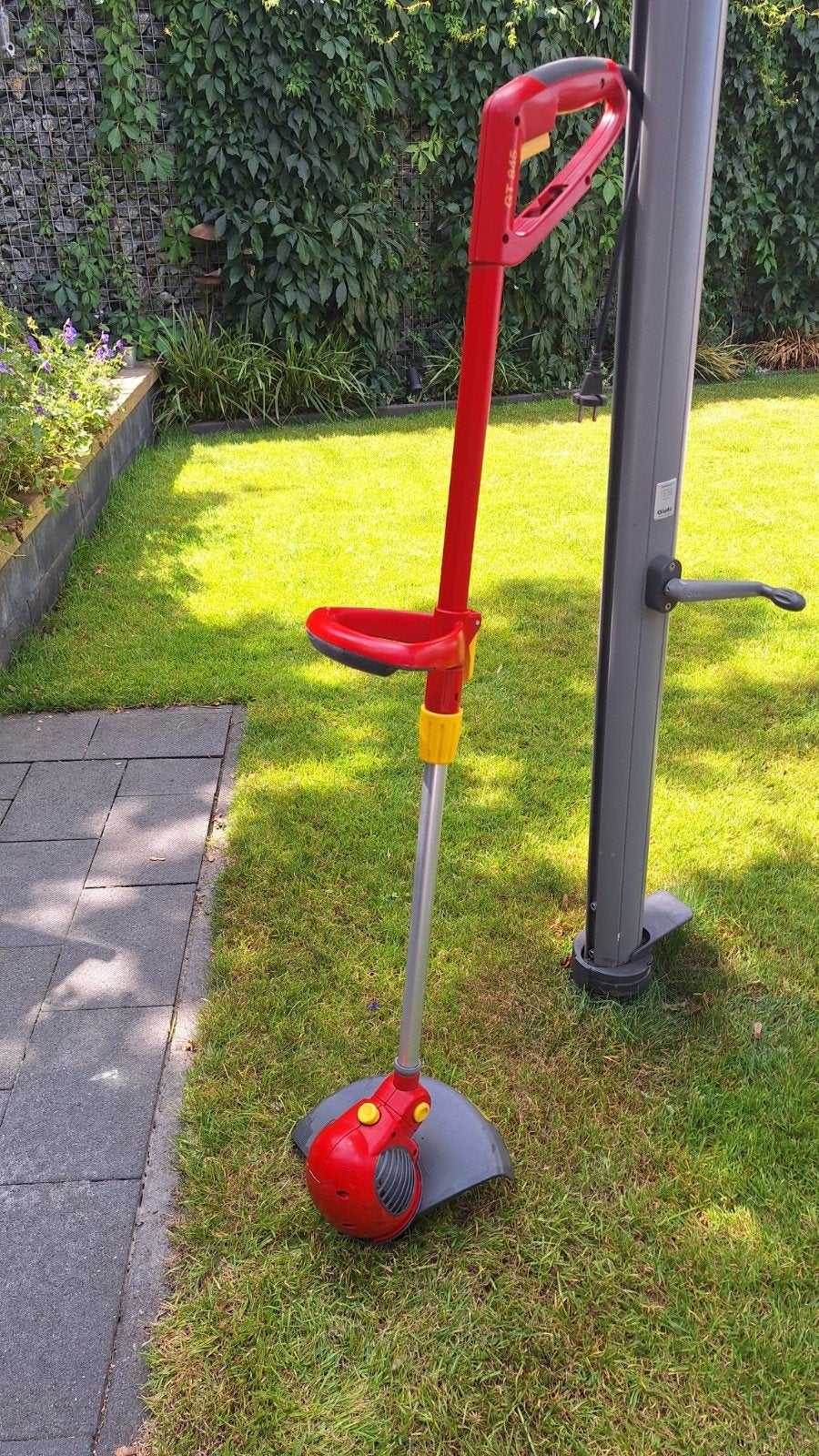 Wolf-Garten GT 845 Grastrimmer - Nieuwe draad nodig, Ophalen, Cirkelmaaier, Gebruikt, Elektrische grasmaaier