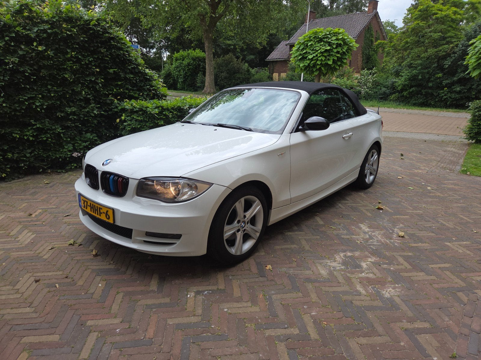 BMW 1-Serie 2.0 120I Cabrio 2008 Wit, 1-Serie, 1995 cc, Zwart, 4 cilinders