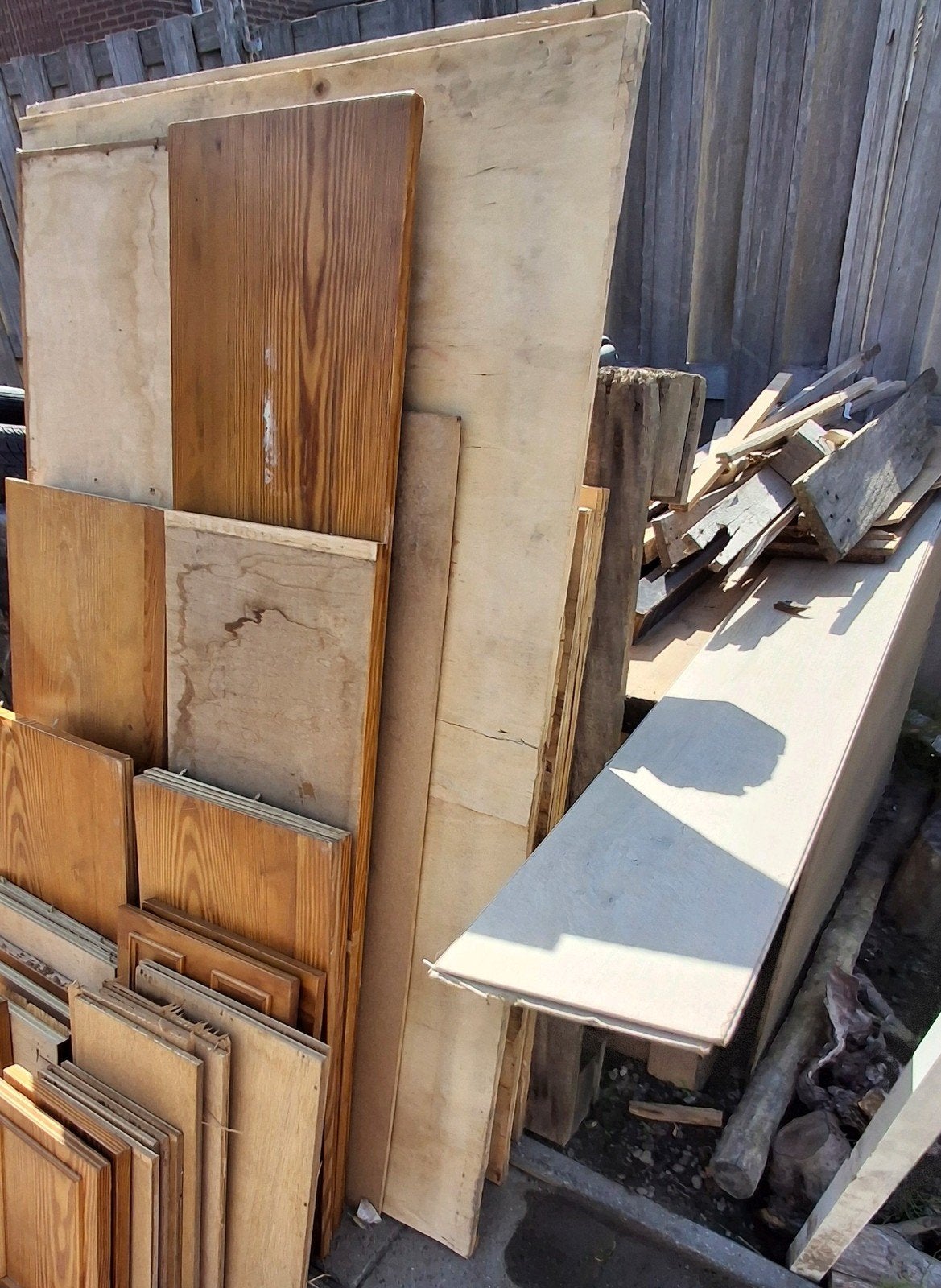 Rest hout, Tuin en Terras, Minder dan 3 m³, Ophalen