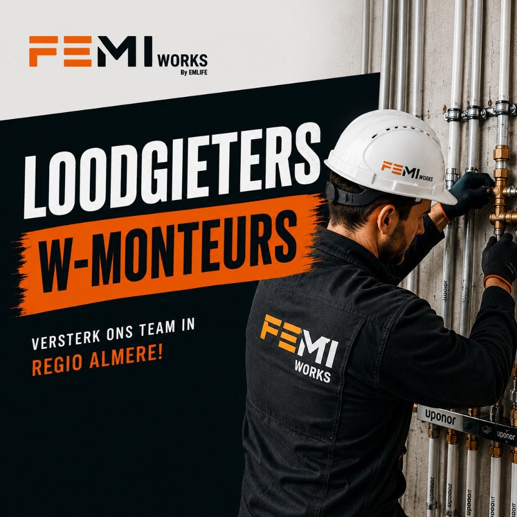 Gezocht: Loodgieters | Regio Almere | Langdurig project!, 33 - 40 uur, Overige niveaus, Freelance of Uitzendbasis