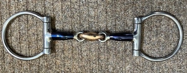 D-trens snaffle bit dubbel gebroken, Gersal, Nieuw, Maasbracht, Ophalen of Verzenden