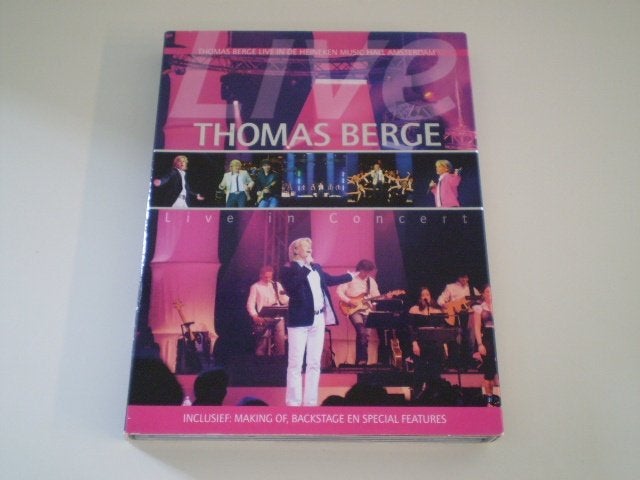 THOMAS BERGE LIVE in DE HEINEKEN MUSIC HALL AMSTERDAM, Alle leeftijden, Ophalen of Verzenden, Zo goed als nieuw, Concert
