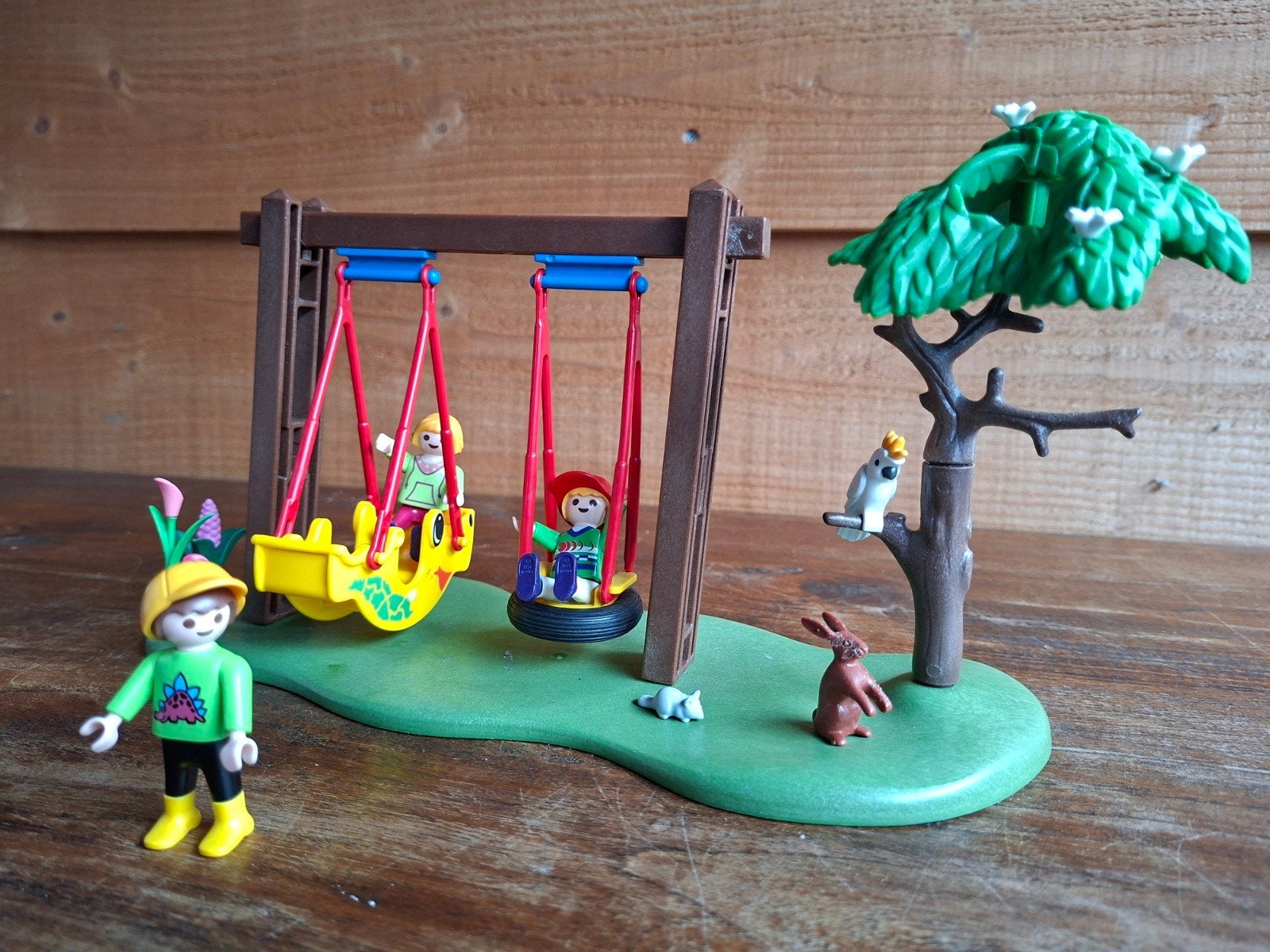 Playmobil Speeltuin met Schommels en Dieren, Ophalen of Verzenden, Jongen of Meisje