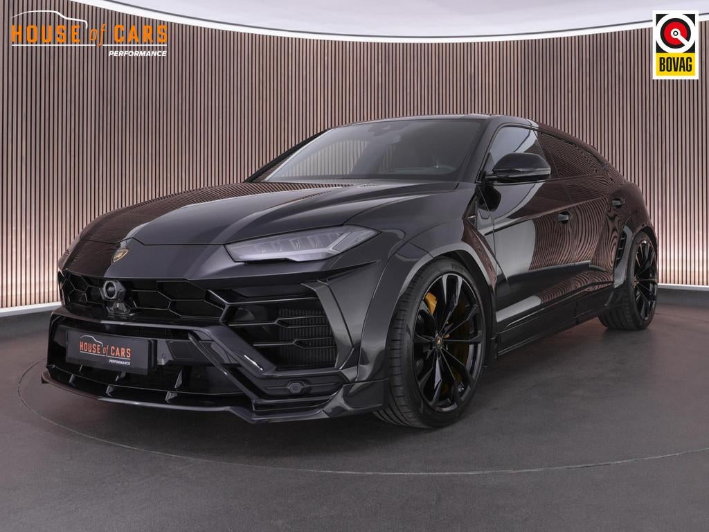 Lamborghini Urus 4.0 V8 782 pk |Novitec Esteso Widebody|PPF|, Automaat, Urus, Gebruikt, Zwart