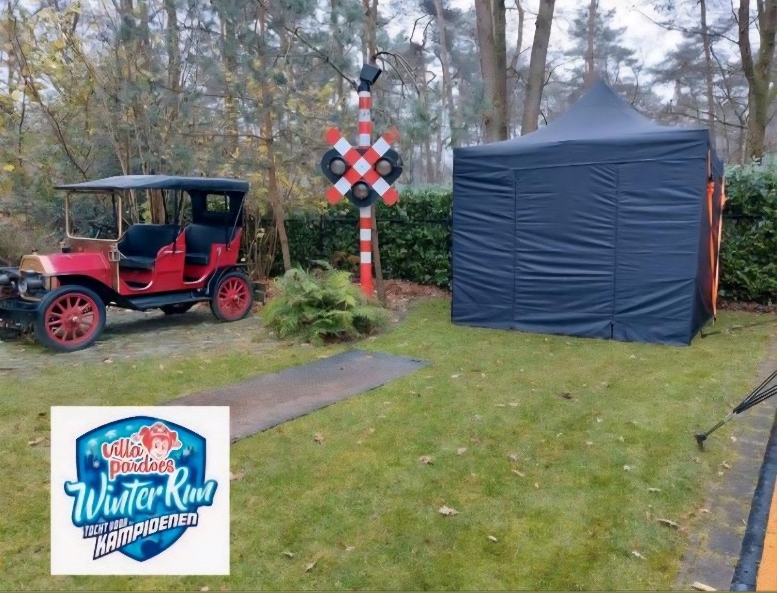 PARTYTENT TE HUUR 3X3 INCLUSIEF OP EN AFBOUW € 40,=, Ophalen of Verzenden