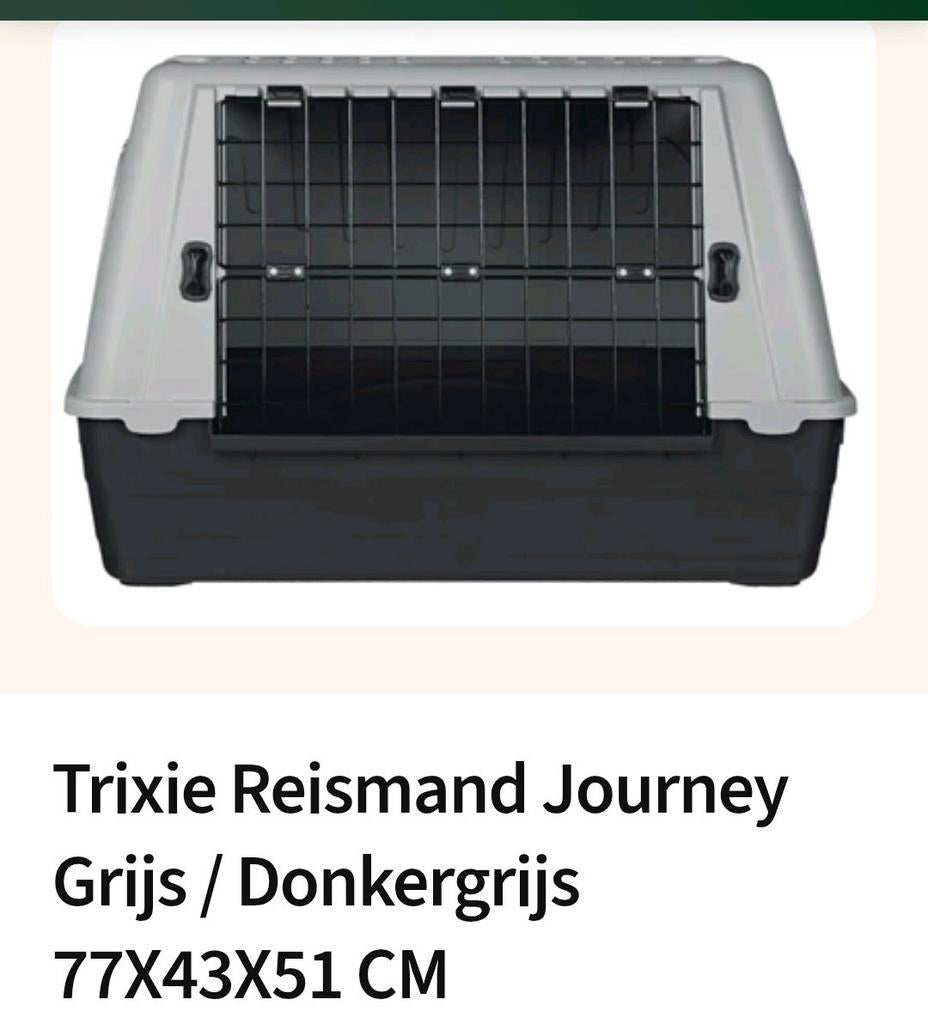 Honden transport box, Ophalen, Zo goed als nieuw