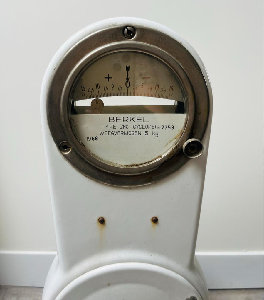 Vintage Berkel Weegschaal Type ZNX (Cyclope) 1968 - 5 kg, Ophalen of Verzenden