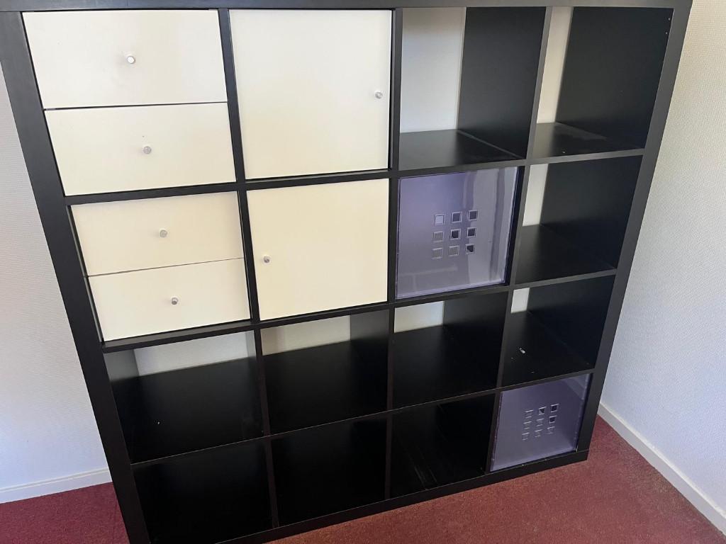 Te koop: Ikea Expedit kast, 16 vakken, Huis en Inrichting, Ophalen, Gebruikt, 100 tot 150 cm, 50 tot 100 cm