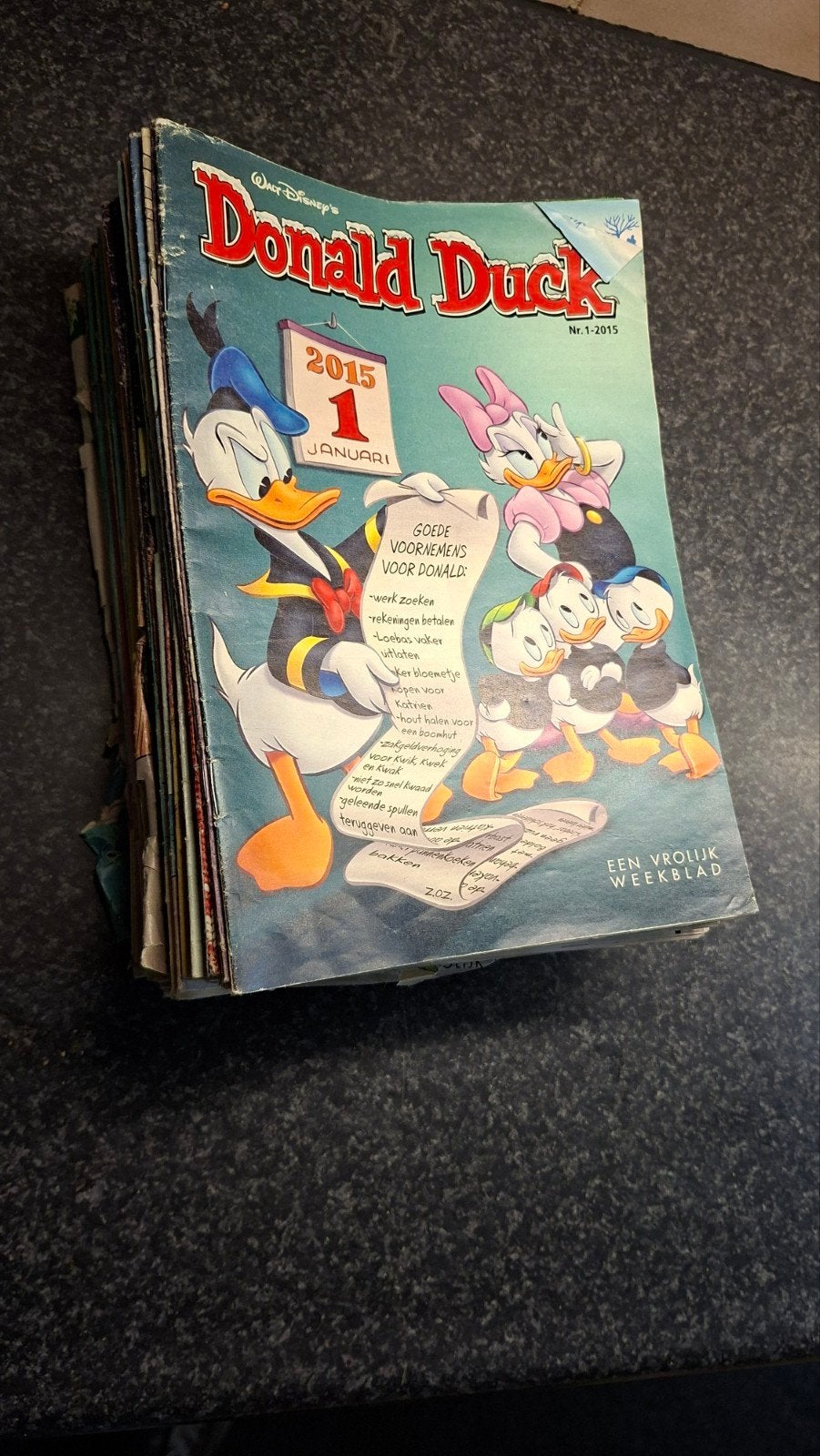 Complete jaargang jaargang 2015 Donald duck+ speciale editie, Boeken, Gelezen, Complete serie of reeks, Europa, Ophalen of Verzenden