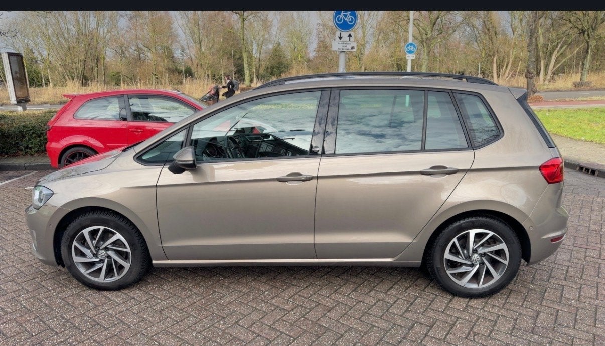Volkswagen Golf Sportsvan 2e Eign1.4 TSI 92KW DSG 2017 Bruin, 125 pk, Zwart, 4 cilinders, Bruin