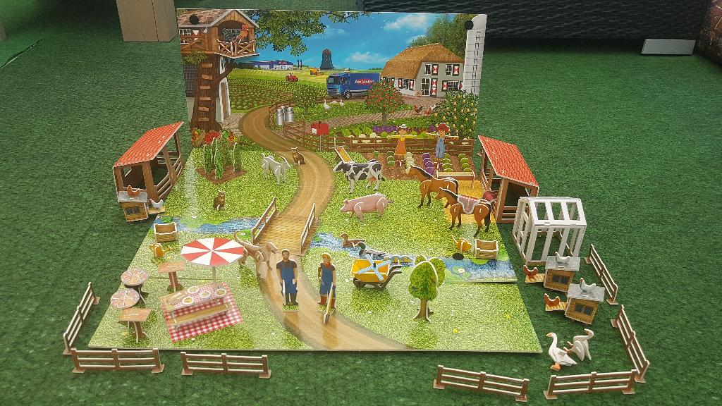 Bouw Je Boerderij - Jan Linders - uitgebreide set, Overige supermarkten, Ophalen of Verzenden