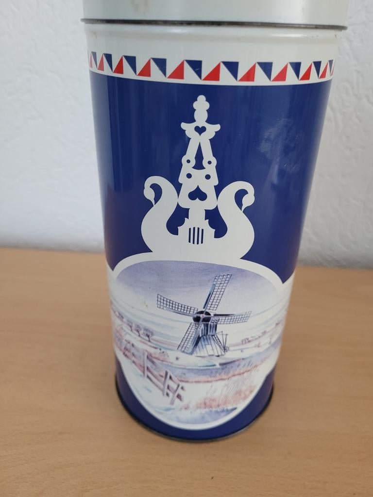 Vintage VanderMeulen Beschuitbus - Hollands Tafereel, Ophalen of Verzenden