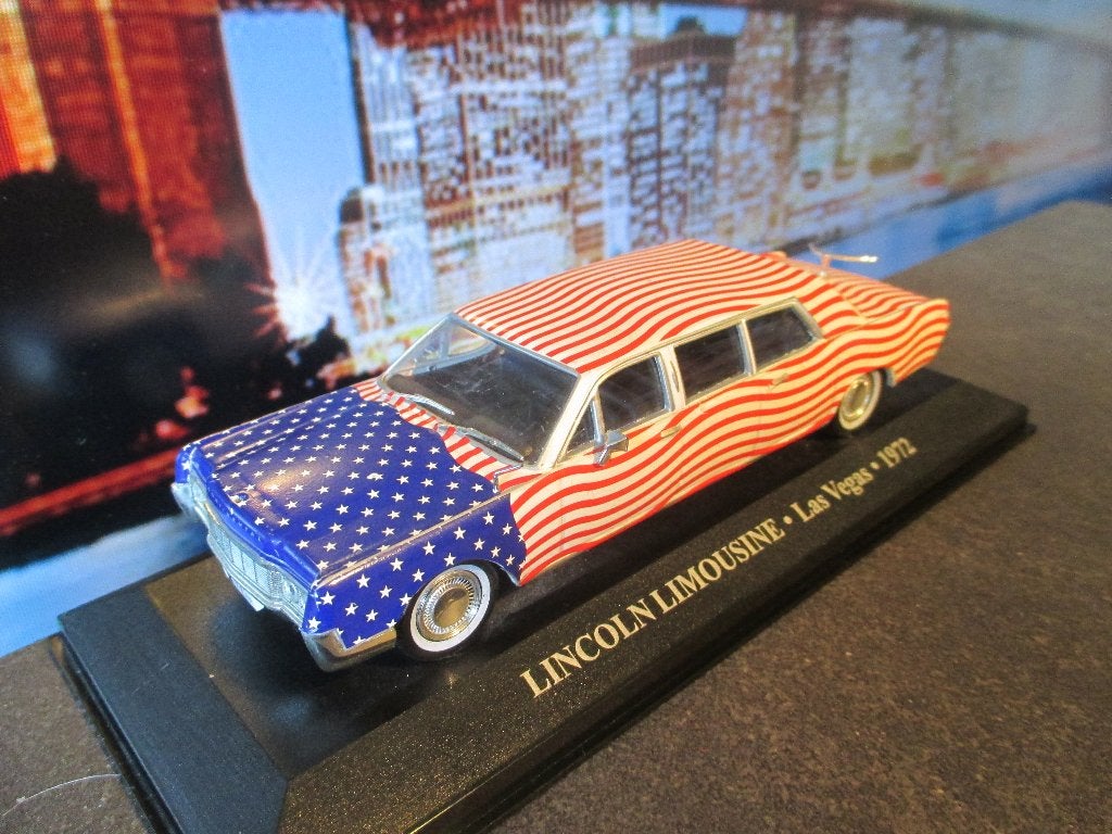 1/43 Lincoln Continental Peerson Limousine Altaya Las Vegas, Ophalen of Verzenden, Gebruikt, Auto, Overige merken