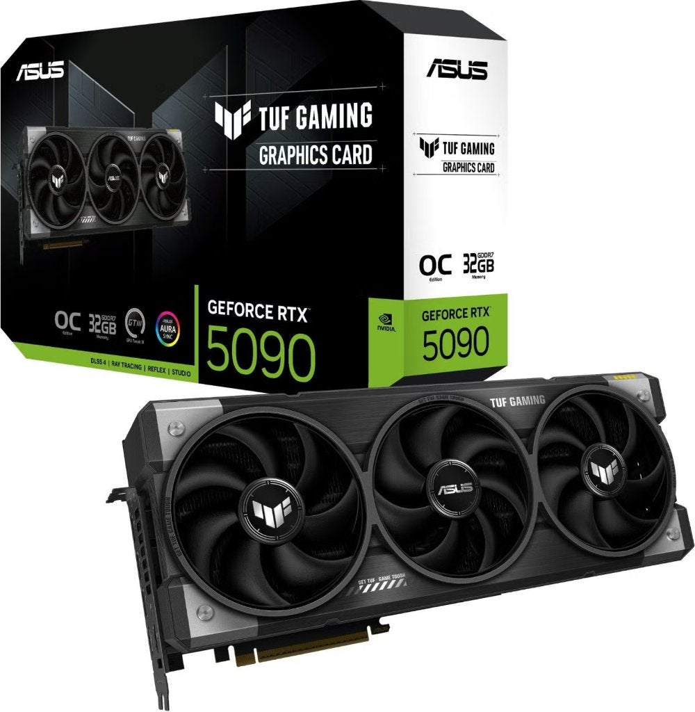 ASUS TUF Gaming GeForce RTX 5090 OC 32GB Grafische Kaart, Ophalen, AMD, GDDR6, PCI-Express 4