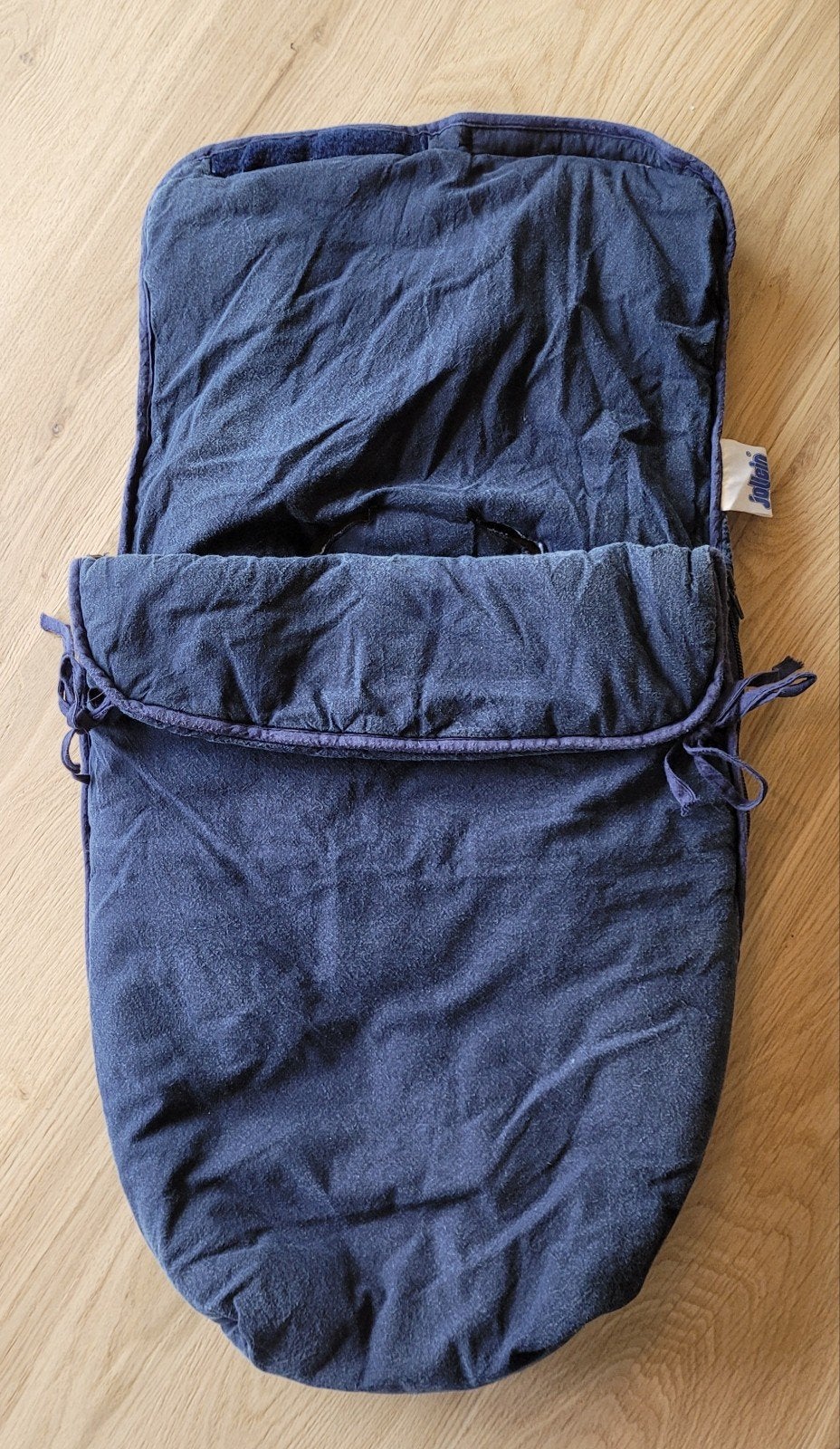 Jollein voetenzak donkerblauw, Wasbaar, Jollein, Ophalen of Verzenden, Voetenzak