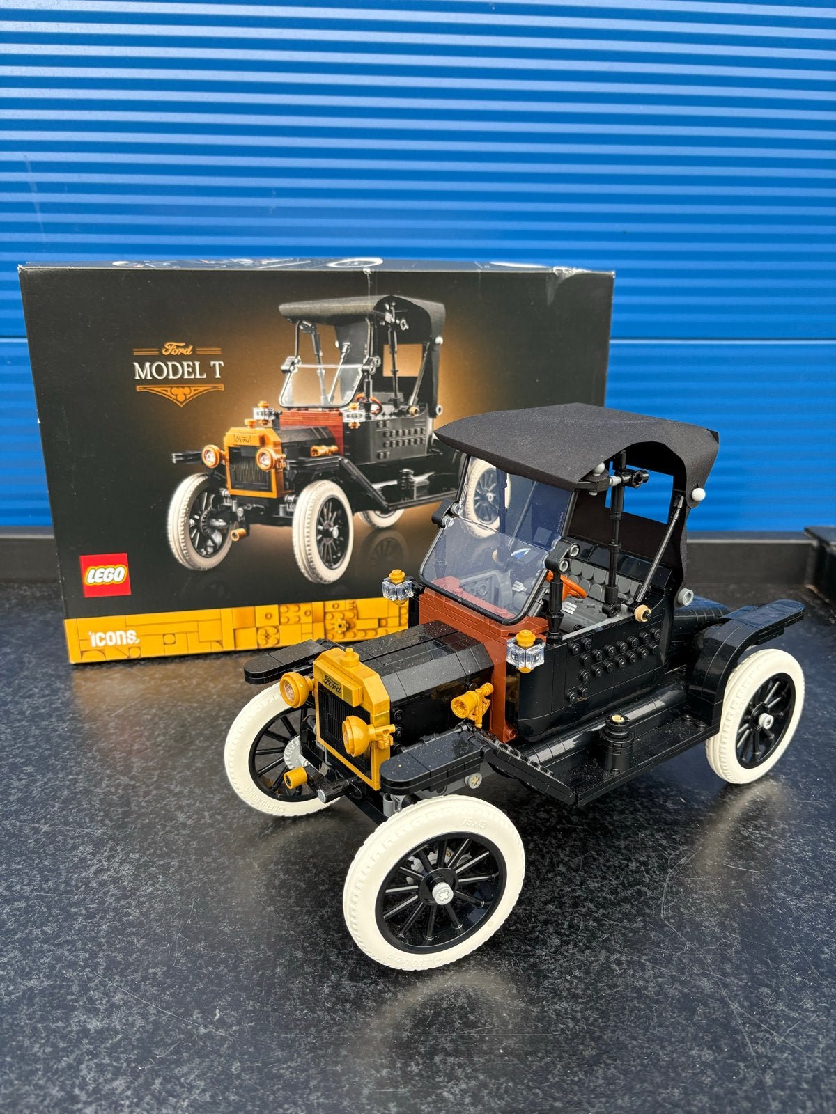 LEGO Icons Ford Model T - Zo goed als nieuw, Ophalen of Verzenden, Zo goed als nieuw