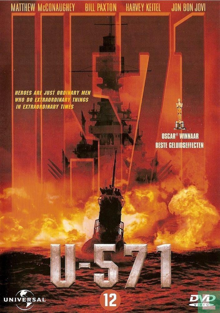 U-571, Vanaf 12 jaar, Ophalen of Verzenden, Zo goed als nieuw, Oorlog