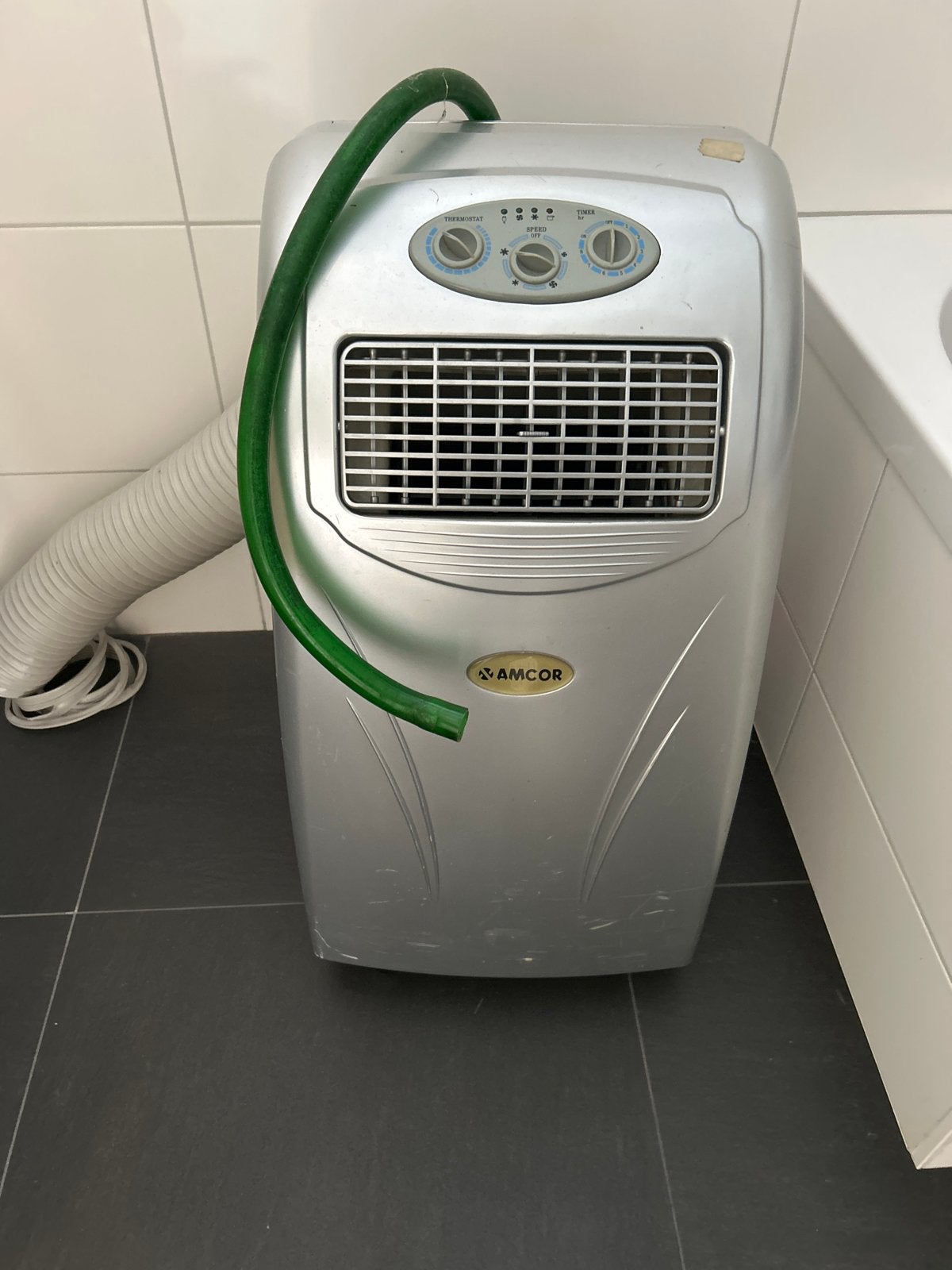 Amcor Mobiele Airco - Koelen en Ontvochtigen, Witgoed en Apparatuur, Airco's, Ophalen, Gebruikt, Minder dan 60 m³, Timer