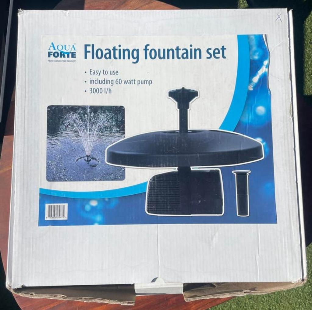 Splinternieuwe floating fountain set Intratuin, Ophalen, Nieuw, Overige typen