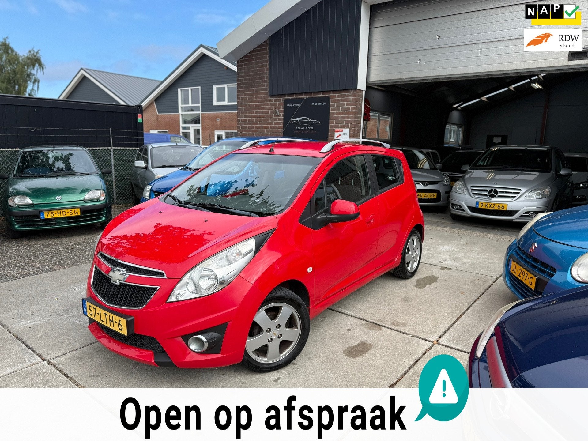 Chevrolet Spark 1.2 16V LT |NIEUWE APK|NAP KM|AIRCO|PARKEERS, Auto's, Voorwielaandrijving, Stof, Gebruikt, 4 cilinders