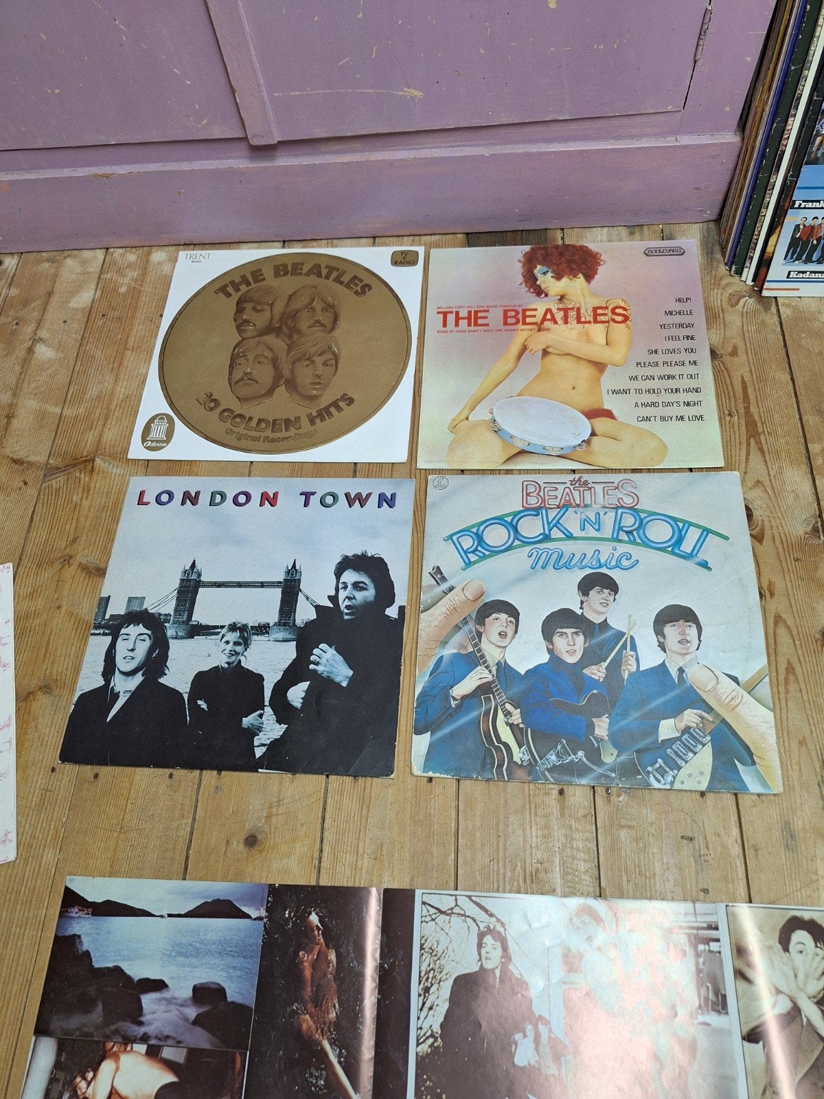 the beatles lp's, Ophalen of Verzenden, Gebruikt, LP
