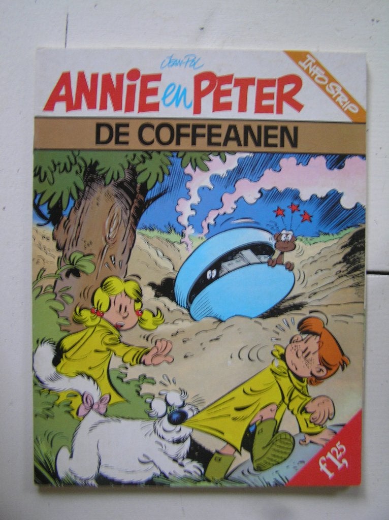 Annie en Pieter. De coffeanen., Eén stripboek, Ophalen of Verzenden, Zo goed als nieuw