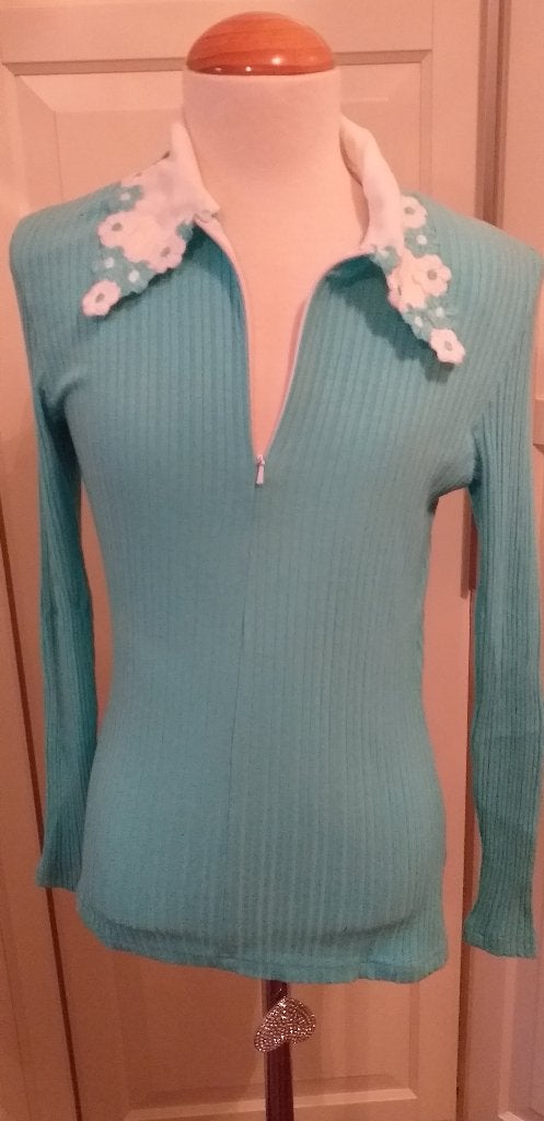 Dunne trui aqua blauw polo model S  ( Jool ), Kleding | Dames, Truien en Vesten, Plein Future, Zo goed als nieuw, Maat 36 (S)