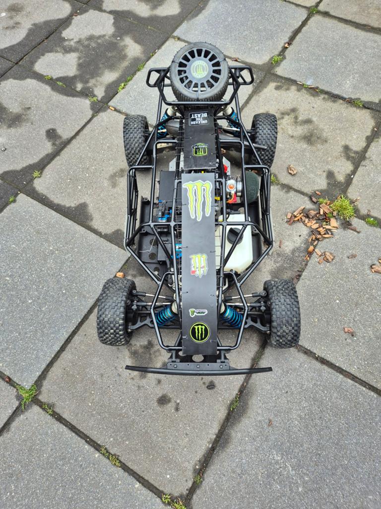 Unieke Losi 5ive T 2.0 met nieuwe 29cc benzinemotor., Ophalen of Verzenden, Overige schalen, Benzine, Auto offroad