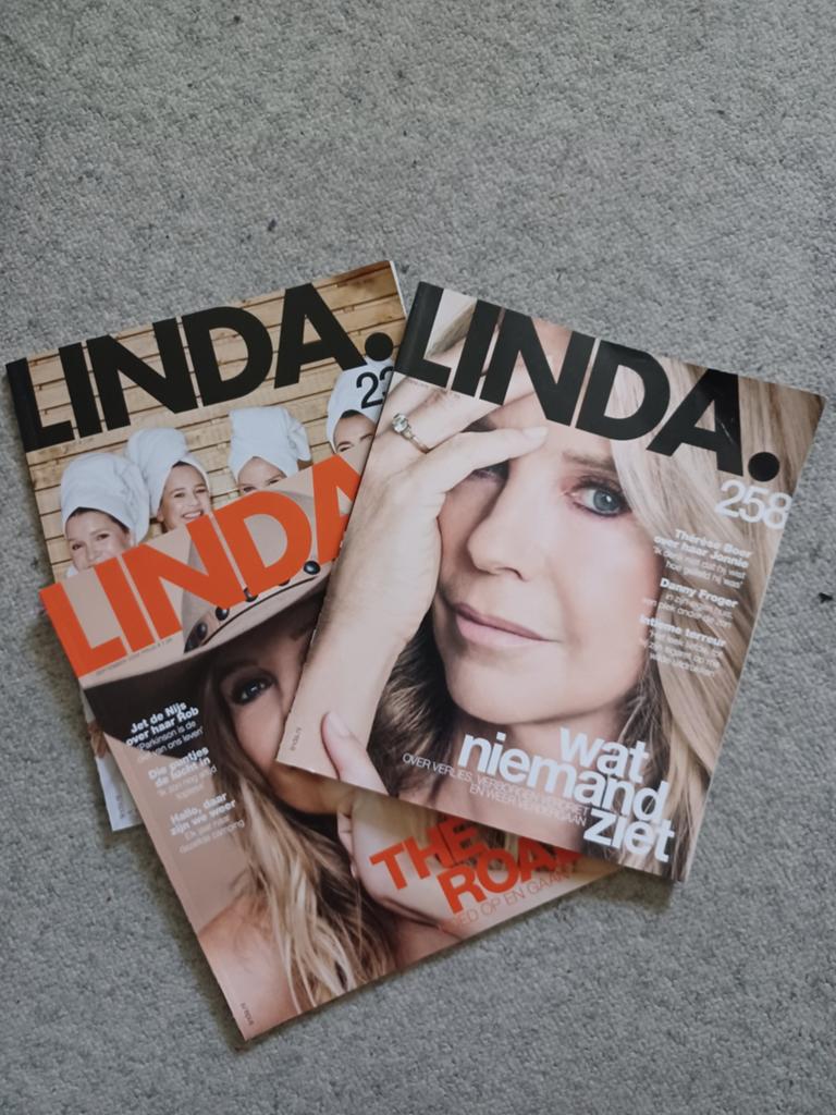 3x tijdschrift LINDA, Ophalen of Verzenden, Zo goed als nieuw, Damesbladen