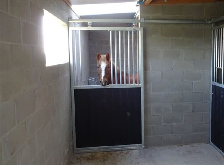 60. Staldeur | paardenstal deuren | schuifdeur paardenbox, Stalling, 1 paard of pony