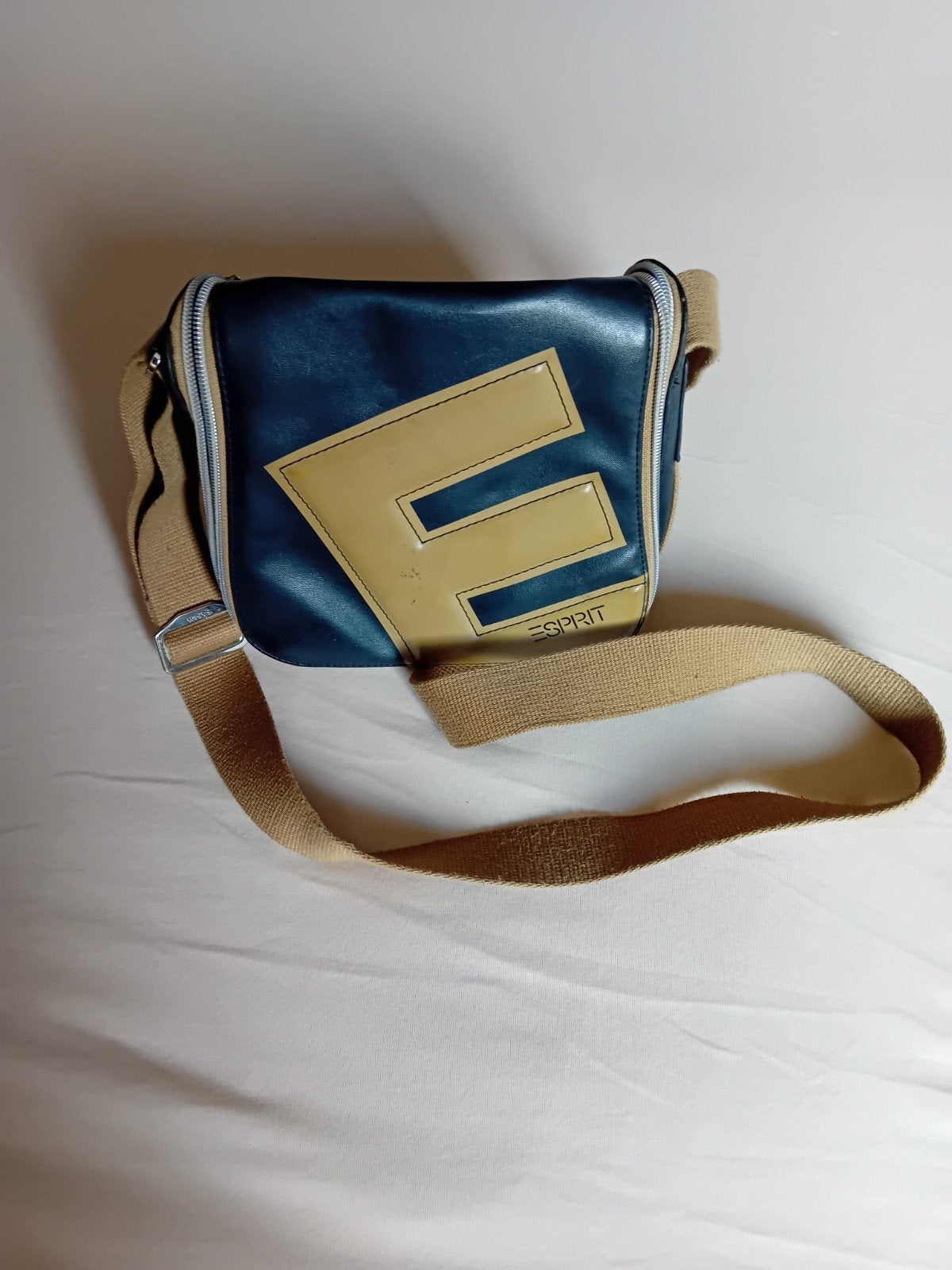 Vintage Esprit tas, Sieraden, Tassen en Uiterlijk, Tassen | Damestassen, Ophalen of Verzenden, Gebruikt, Zwart, Schoudertasje