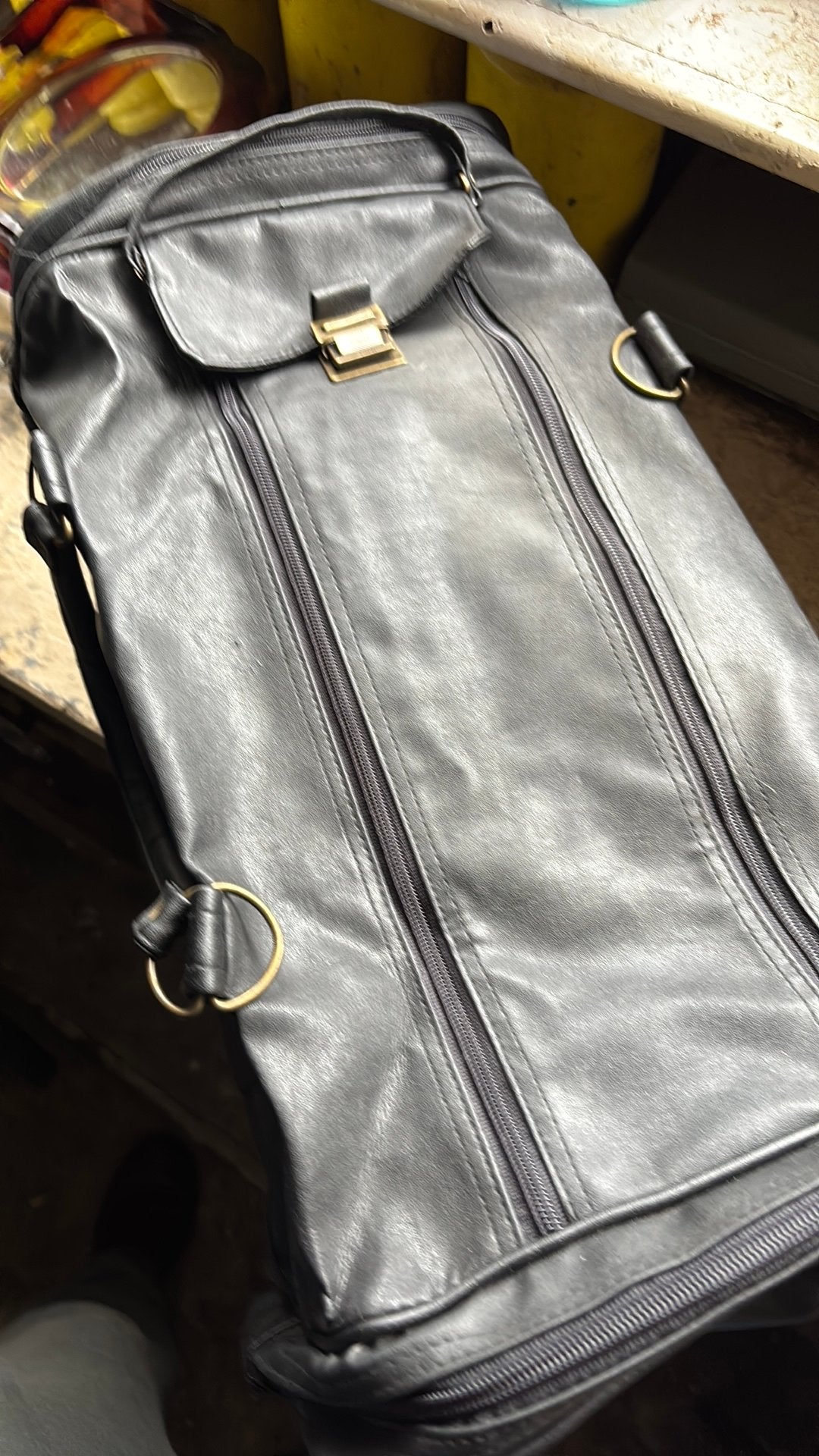 Kleine weekend tas, 40 tot 60 cm, 20 tot 30 cm, Zwart, Minder dan 35 cm
