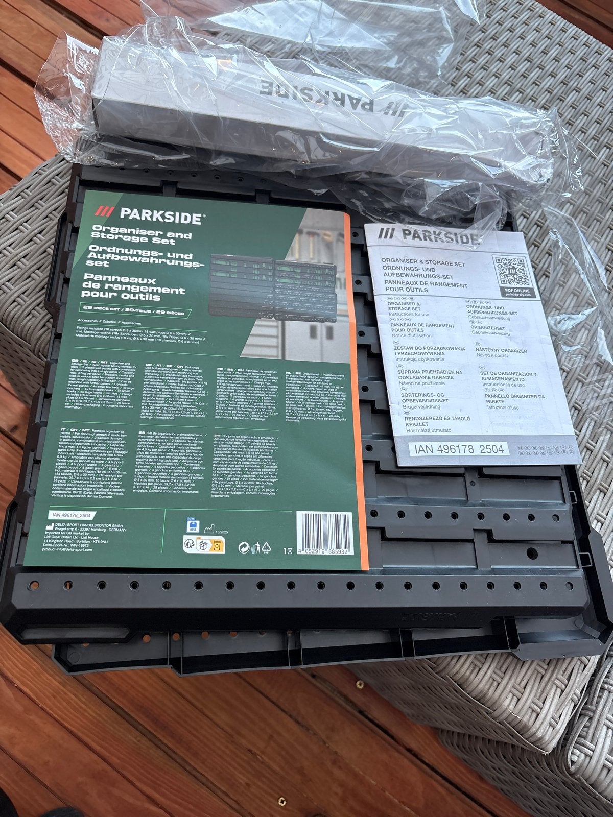 PARKSIDE Organizer en Opbergset voor Gereedschap - Nieuw, Ophalen, Nieuw