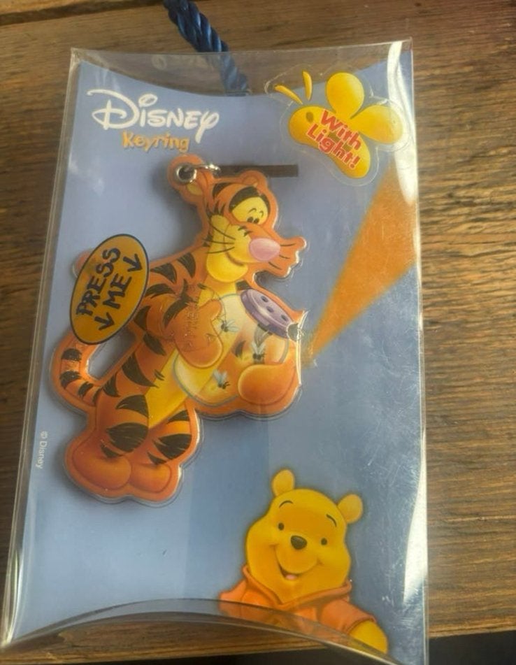 New: Disney Tijgertje keyring with light! Winnie the Pooh, Ophalen of Verzenden, Winnie de Poeh of vrienden, Nieuw, Overige typen