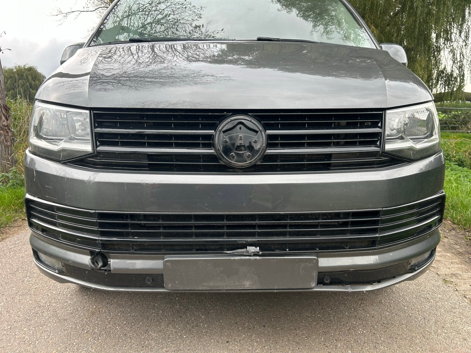 VW Transporter T6 Voorkop - Complete Set, Gebruikt, Ophalen of Verzenden, Motorkap, Volkswagen