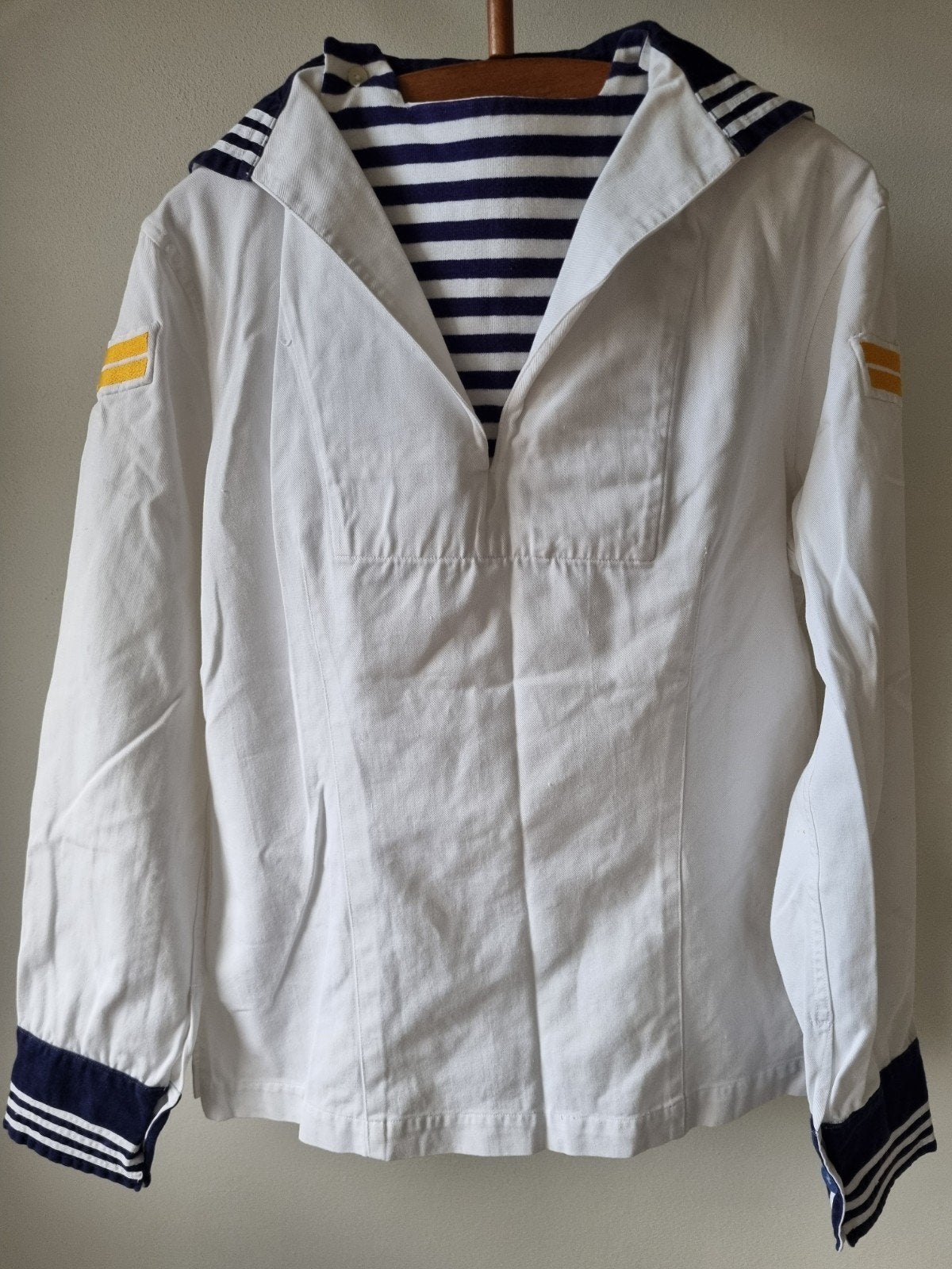 Oud koninklijke Marine baaienhemd matrozen uniform, Antiek en Kunst, Ophalen of Verzenden