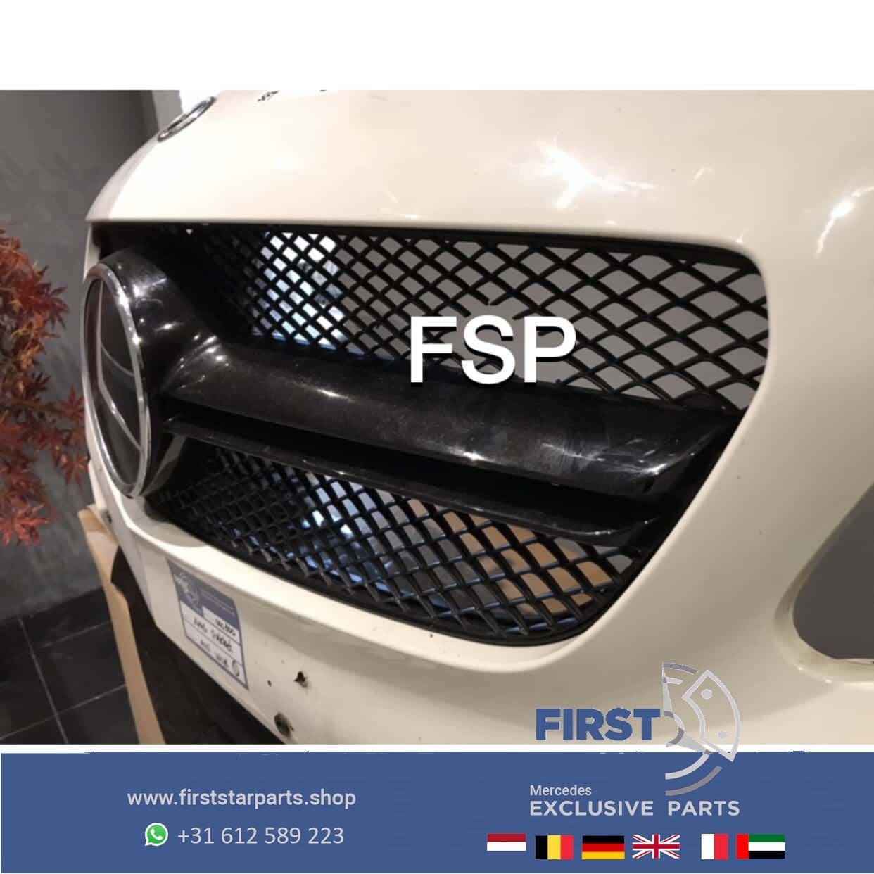 W176 A45 AMG VOORBUMPER COMPLEET AERO PAKKET Mercedes A Klas, Gebruikt, -, Voor, Ophalen of Verzenden
