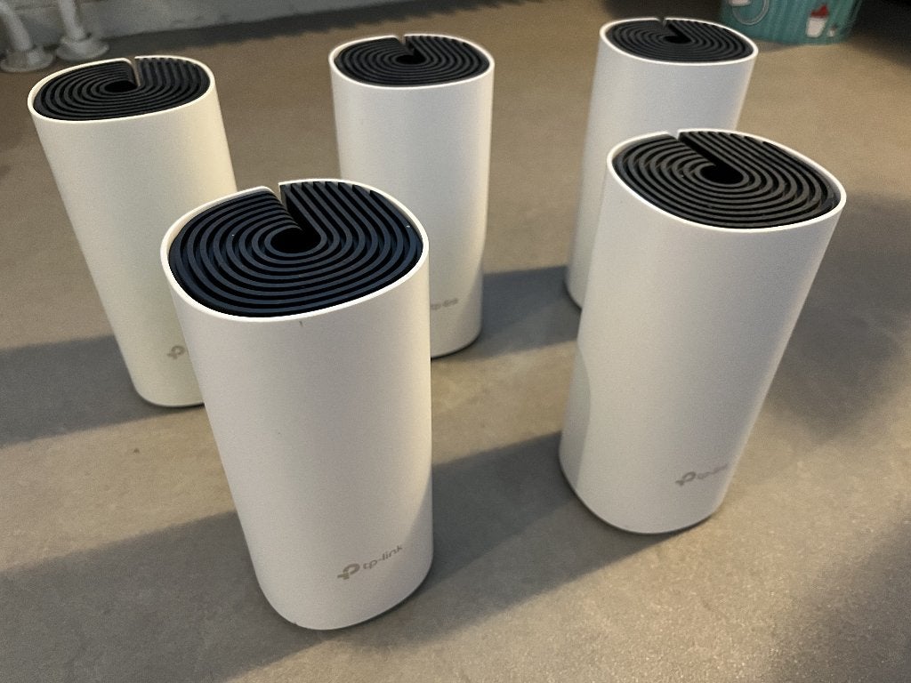 TP Link deco M4 (set van 6) mesh, Computers en Software, WiFi-versterkers, Ophalen of Verzenden, Zo goed als nieuw, Tp-link