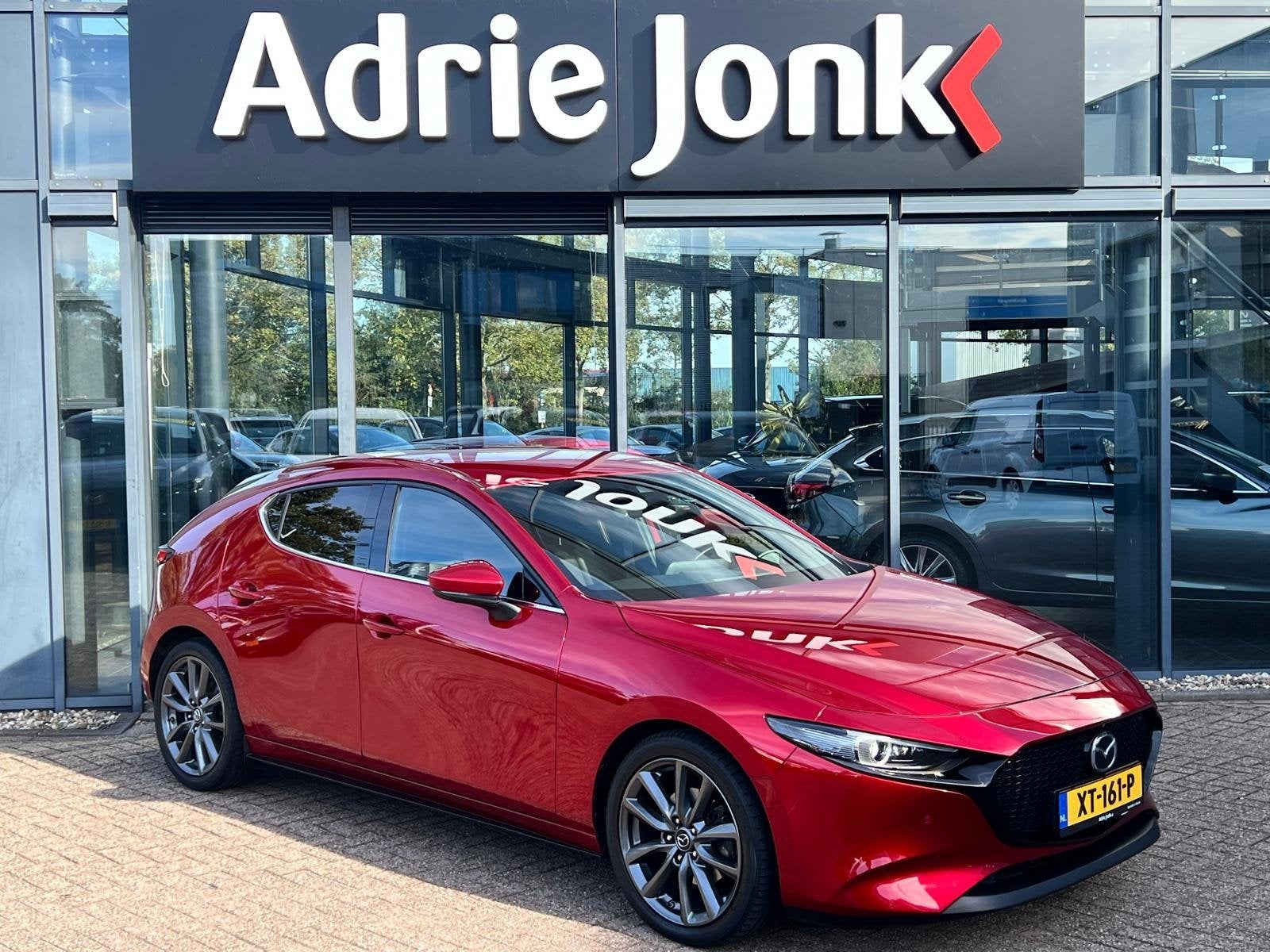 Mazda 3 2.0 e-SkyActiv-G M Hybrid 122 Luxury TREKHAAK | i-AC, Auto's, Voorwielaandrijving, 1998 cc, Gebruikt, 4 cilinders