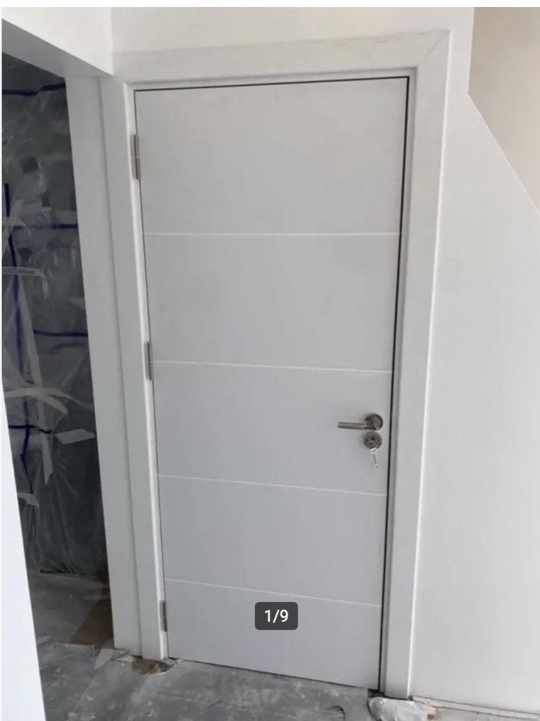 Budget Binnendeuren Deuren stomp en opdek met glas, Niet ingevuld, 80 tot 100 cm, Binnendeur, Niet ingevuld