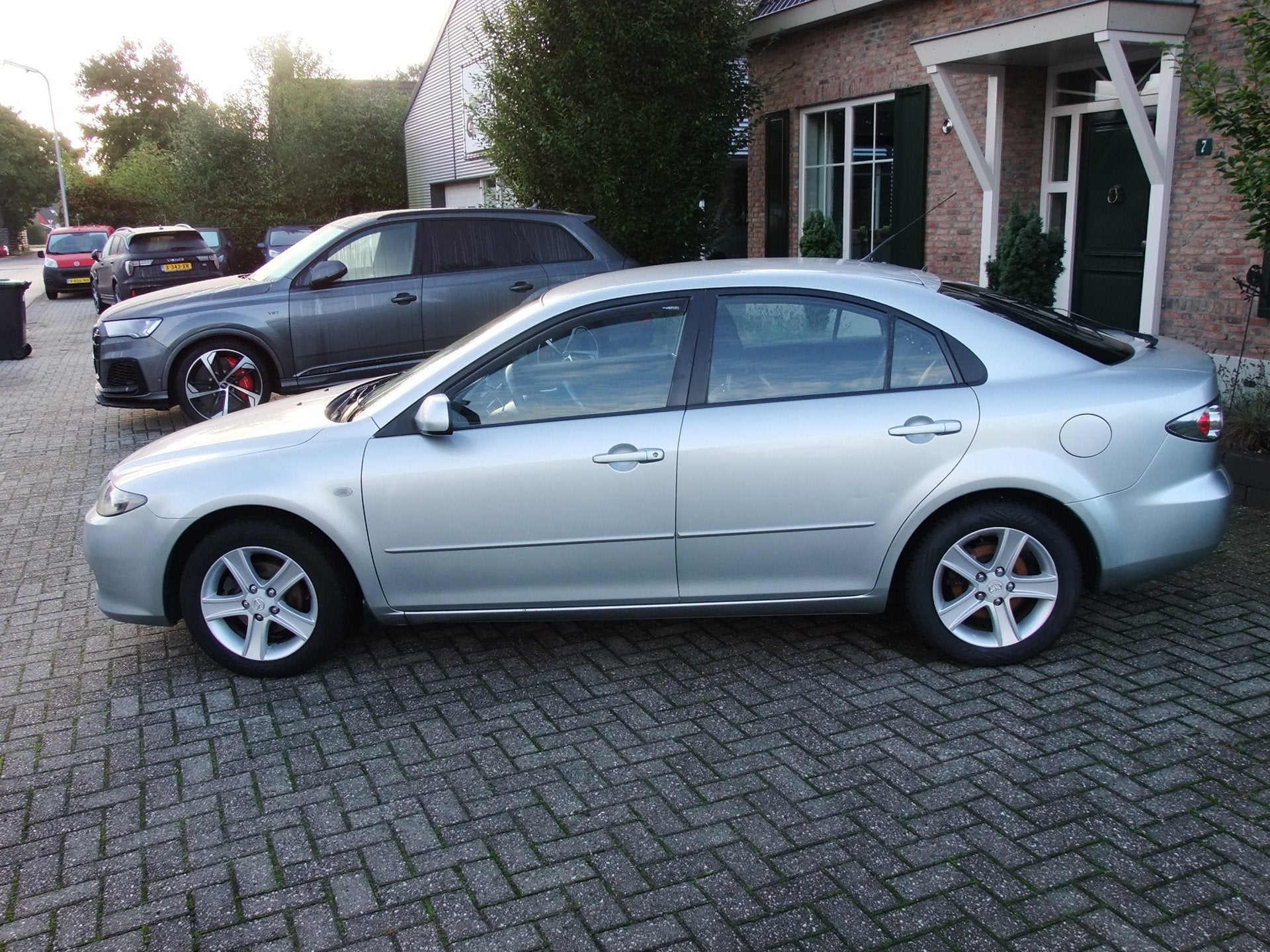 Mazda 6 Sport 1.8i Touring , Airco Ecc , Cruise control , Cv, Auto's, Stof, Gebruikt, Origineel Nederlands, Handgeschakeld