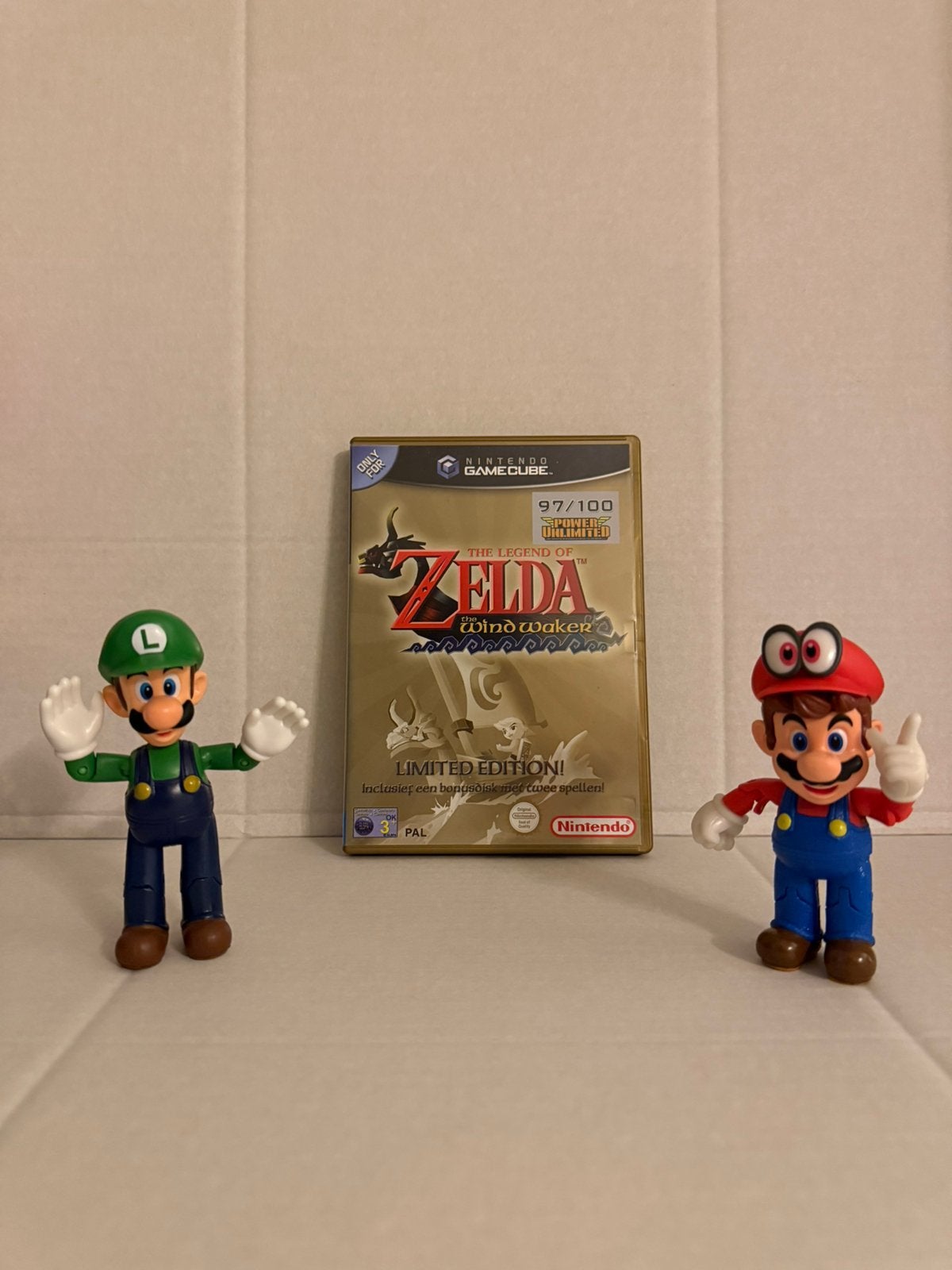 Zelda the windwaker limited edition, Spelcomputers en Games, Games | Nintendo GameCube, Zo goed als nieuw, Avontuur en Actie, 1 speler