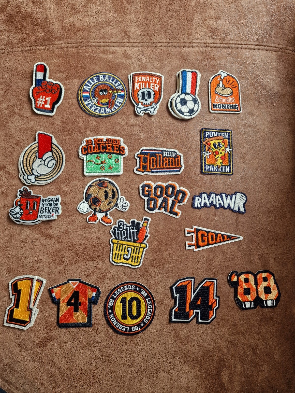Jumbo juichjack emblemen., Jumbo, Ophalen of Verzenden