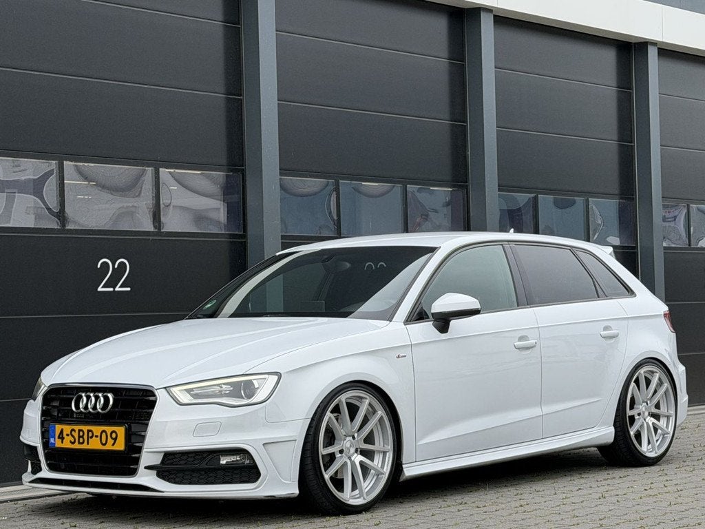 Audi A3 2.0 TDI S-Line Navi Clima PDC (bj 2013), Auto's, Audi, 150 pk, Wit, Bedrijf, 140 €/maand