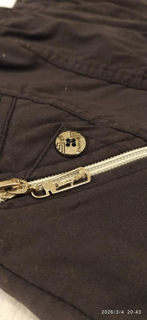 Cargo pants zwarte, Zwart, Ophalen of Verzenden, Zo goed als nieuw, Cherry berry