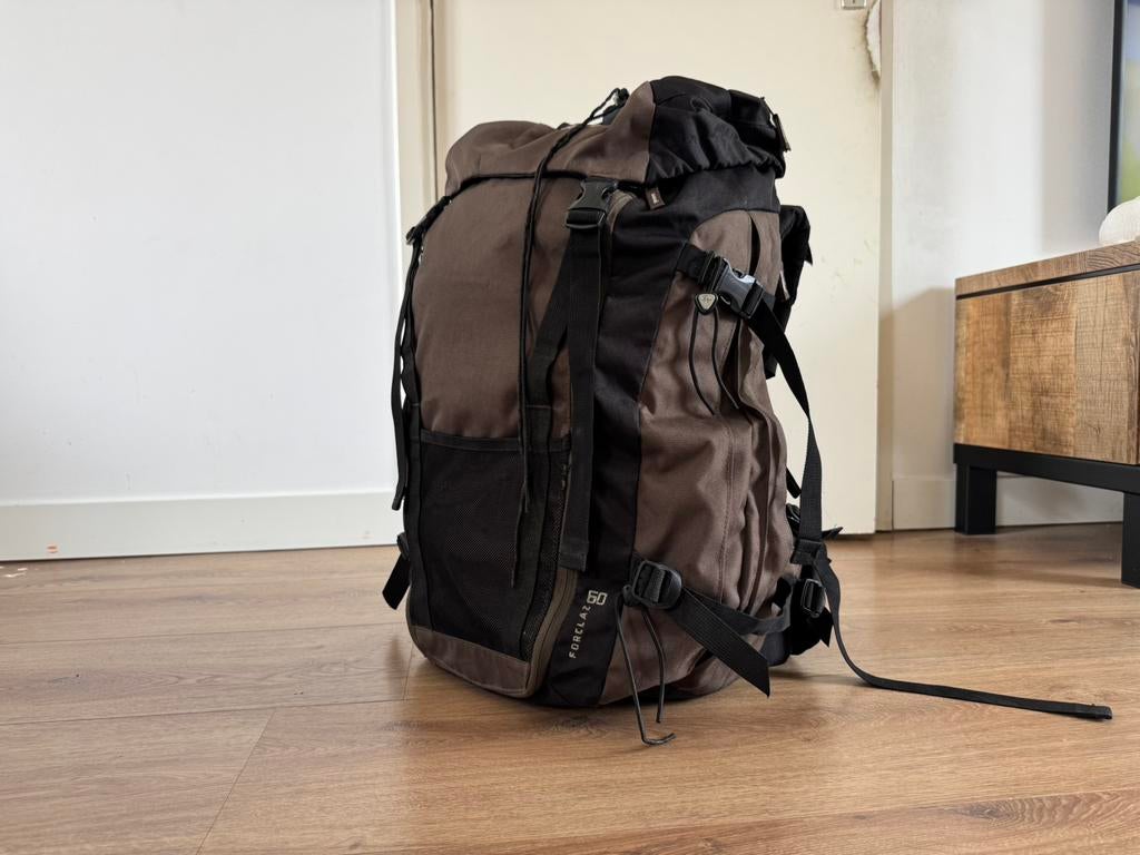Quechua Forclaz 60 backpack, Overige merken, 40 cm of meer, Gebruikt, Ophalen of Verzenden